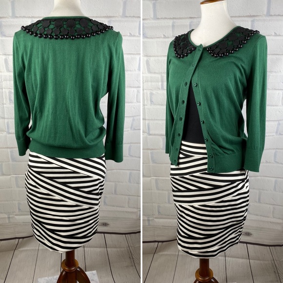 { Express } Striped Stretch Bandage Mini Skirt - Picture 7 of 8